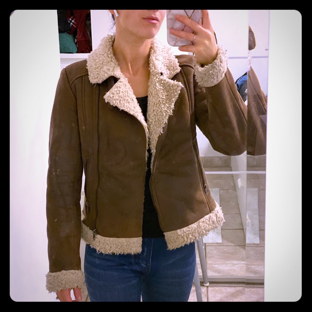 Shearling faux fur